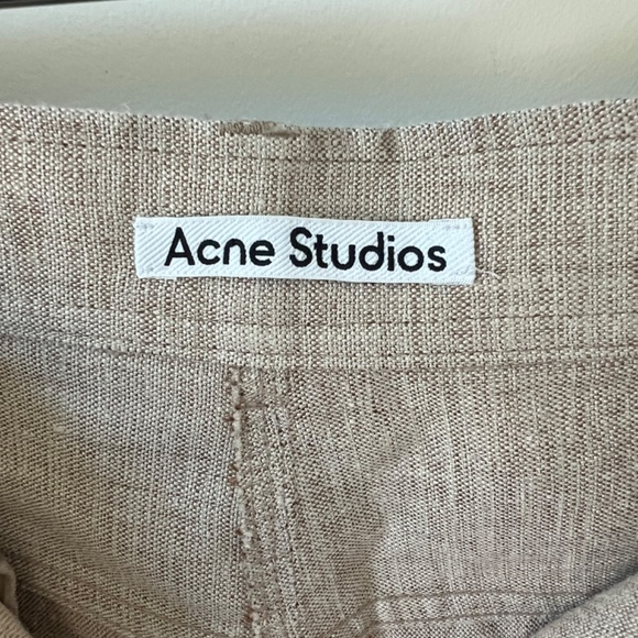 Acne Studios Linen/Hemp Pants - Picture 3 of 4